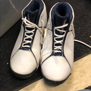 BOYS SNEAKERS NAVY BLUE AND WHITE